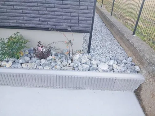 香芝市 新築ベーシック オープン外構