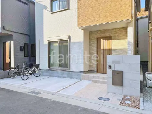 尼崎市 新築シンプル オープン外構