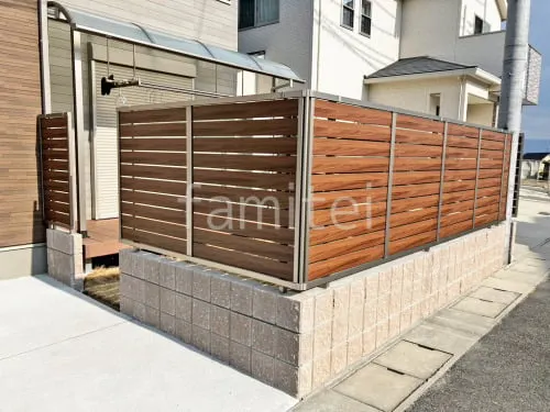 奈良市 塀まわりリフォーム