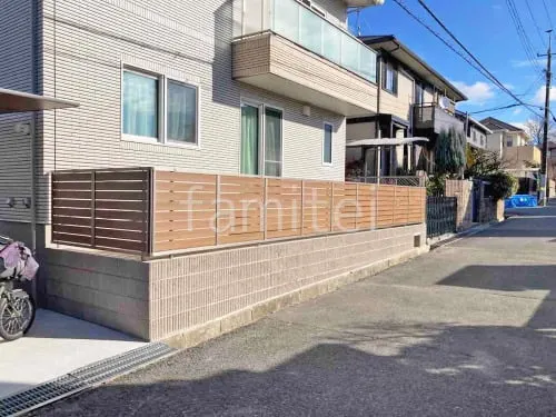 川西市 新築シンプル オープン外構