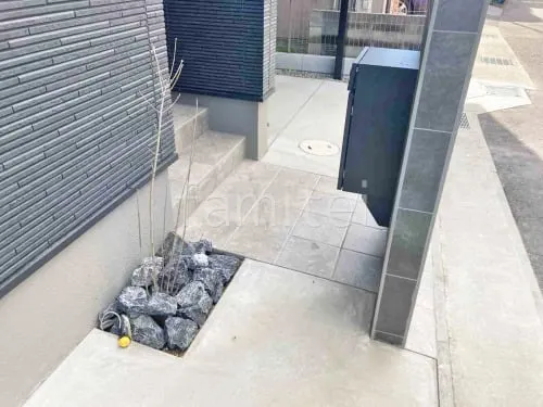 伊丹市 新築シンプル オープン外構