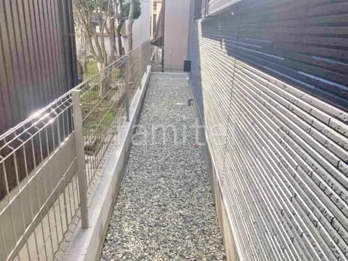 伊丹市 新築シンプル オープン外構