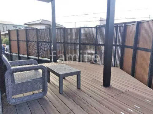 香芝市 新築ハイクラス セミクローズ外構