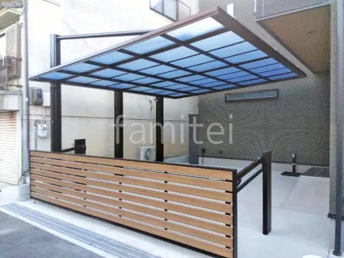 寝屋川市 新築ベーシック セミクローズ外構