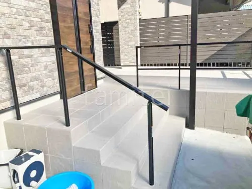 大阪市 新築シンプル オープン外構