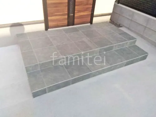 摂津市 新築シンプル オープン外構