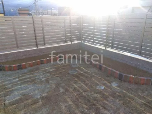 葛城市 新築ベーシック オープン外構