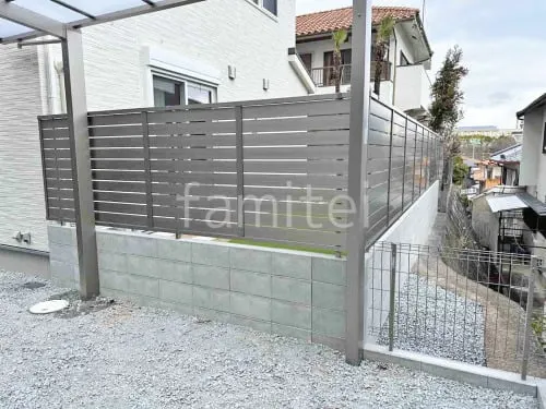 宝塚市 新築ベーシック オープン外構