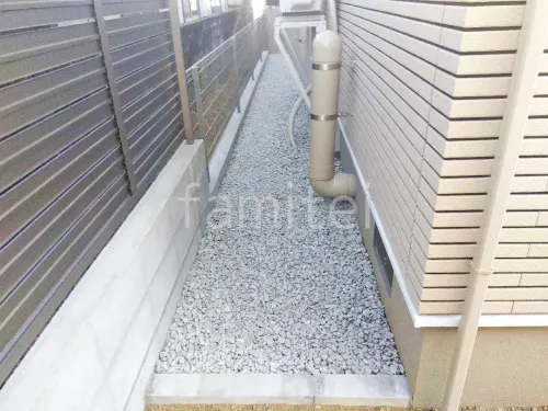 安堵町 新築ベーシック オープン外構