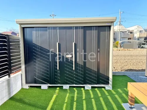 伊丹市 新築シンプル オープン外構