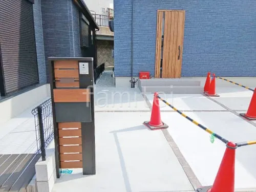 上牧町 新築ベーシック オープン外構