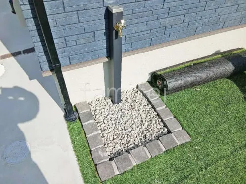 上牧町 新築ベーシック オープン外構