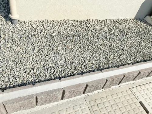 岩出市 新築ベーシック オープン外構