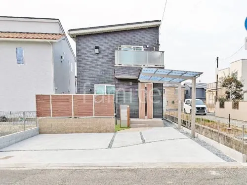 明石市 新築ベーシック オープン外構