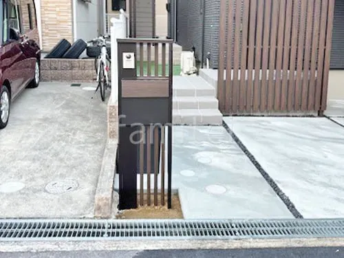 堺市 新築ベーシック オープン外構