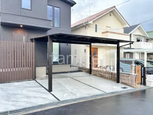 堺市 新築ベーシック オープン外構