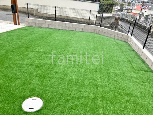 三郷町 新築ベーシック オープン外構