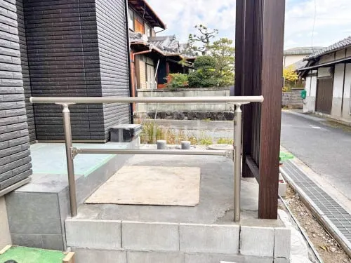 精華町 新築ベーシック オープン外構