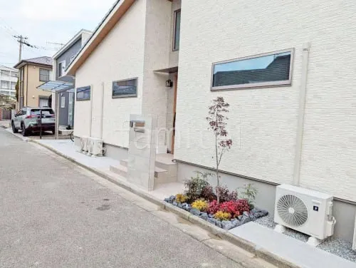 加古川市 新築シンプル オープン外構