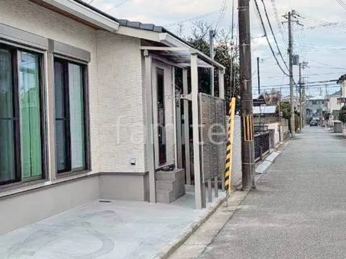 加古川市 新築シンプル オープン外構