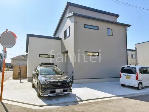 和歌山市 新築ベーシック オープン外構
