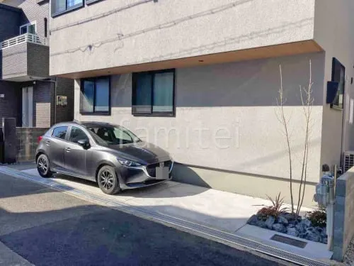 高槻市 新築ベーシック オープン外構