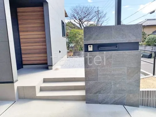 大津市 新築シンプル オープン外構