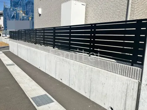 上牧町 新築シンプル オープン外構