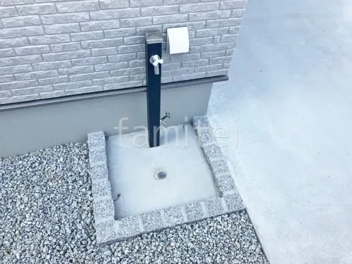 上牧町 新築シンプル オープン外構