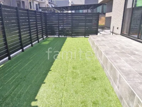 三郷町 新築シンプル オープン外構