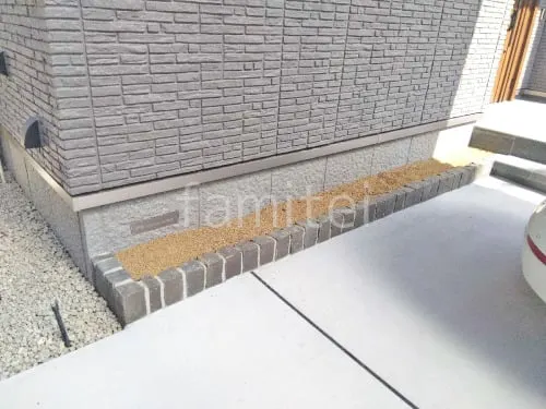 三郷町 新築シンプル オープン外構