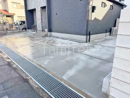 大和高田市 新築ベーシック オープン外構