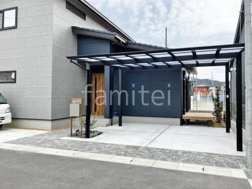 桜井市 新築ベーシック オープン外構