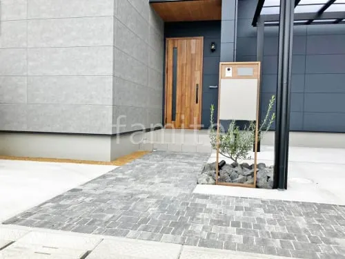 桜井市 新築ベーシック オープン外構