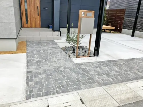 桜井市 新築ベーシック オープン外構