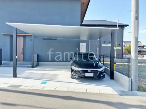 岩出市 新築ベーシック オープン外構