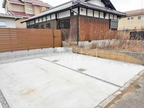 東近江市 新築ベーシック オープン外構