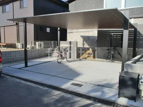 堺市 新築シンプル オープン外構