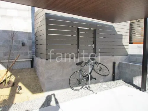 堺市 新築シンプル オープン外構