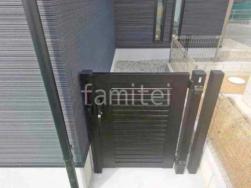 精華町 新築シンプル オープン外構