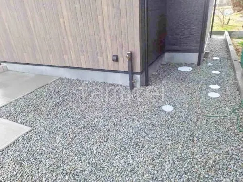 精華町 新築シンプル オープン外構