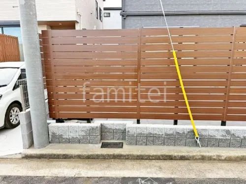 明石市 新築ベーシック オープン外構