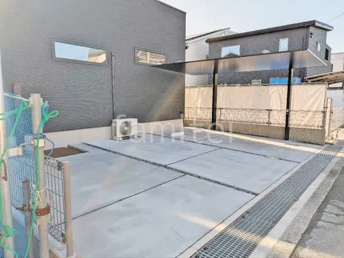 加古川市 新築ベーシック オープン外構