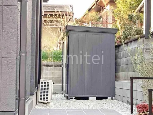 三郷町 新築シンプル オープン外構