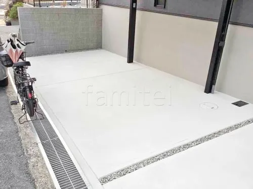 三郷町 新築シンプル オープン外構