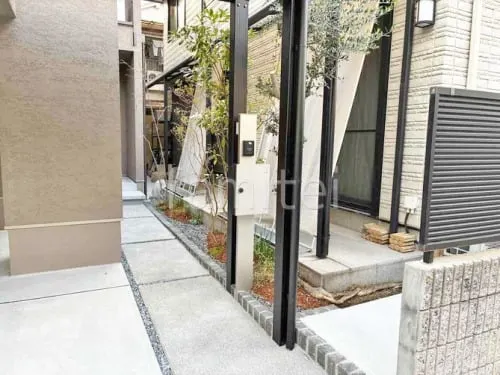 八尾市 新築ベーシック オープン外構