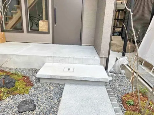 八尾市 新築ベーシック オープン外構