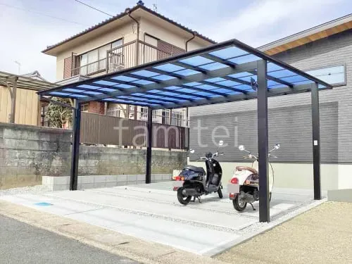 三郷町 新築シンプル オープン外構