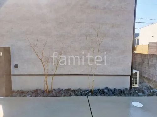 岩出市 新築ベーシック オープン外構