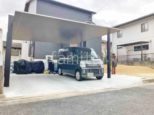 奈良市 新築ベーシック オープン外構